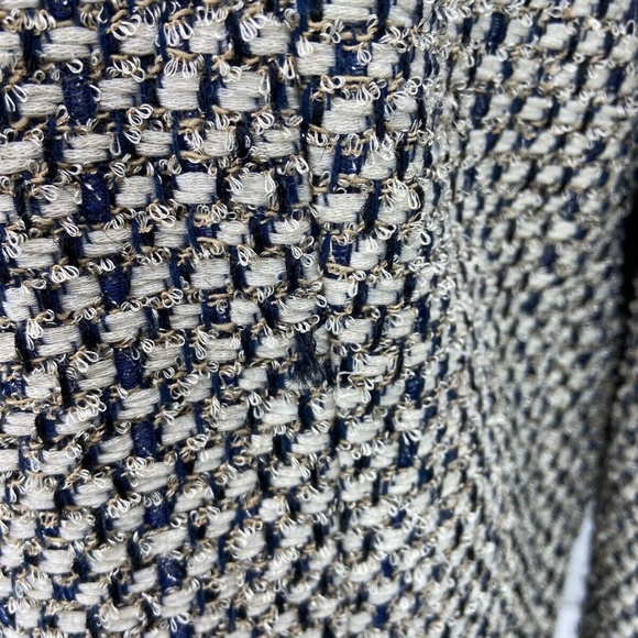 Lafayette 148 Women’s Textured Weave Jacket Ivory - Picture 2 of 8